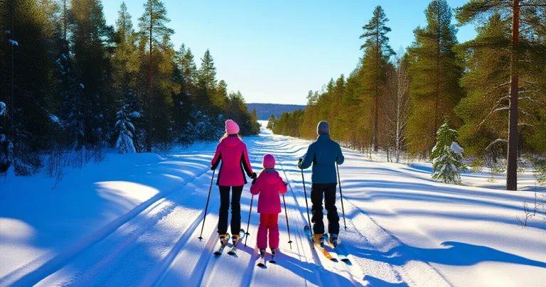 Talviurheilu koko perheen harrastuksena – parhaat lajit lapsille Suomessa