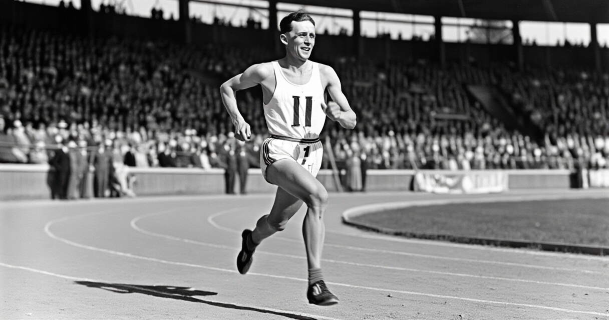 Suomalainen juoksija historiallisilla olympialaisilla 1920-luvulla